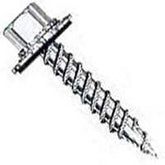 ProFIT 0278098 Post Frame Screw, #9 Thread, 1-1/2 in L, Coarse Thread, Hex Drive, Self-Piercing Point, Galvanized Steel
